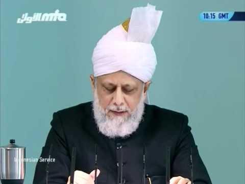 Indonesian Friday Sermon 28 Oct 2011, God's help is needed to attain righteousness