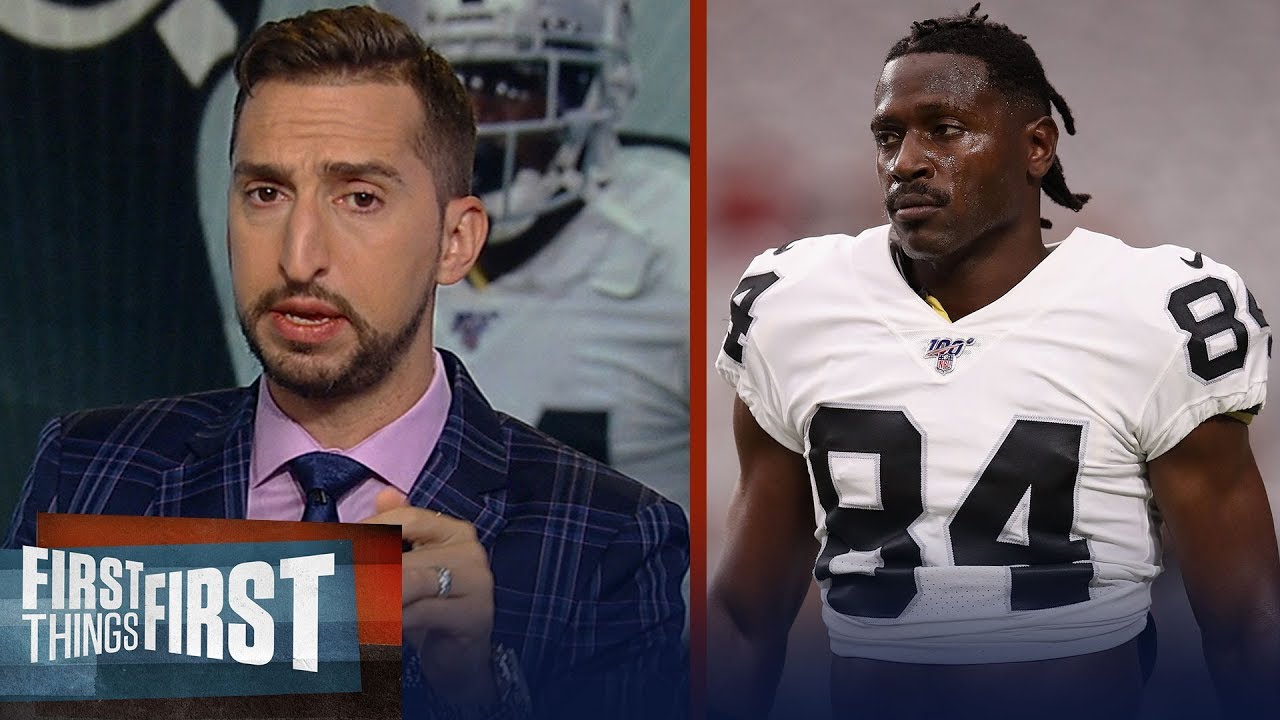 Raiders are creating an escape plan from the Antonio Brown deal — Nick | NFL | FIRST THINGS FIRST