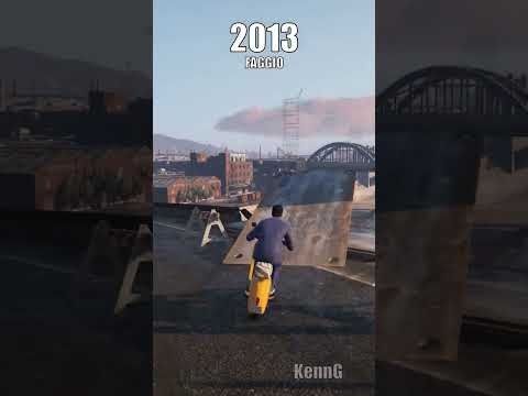 NOW VS THEN GTA 5 P.1 #shorts #gtaonline #gta5