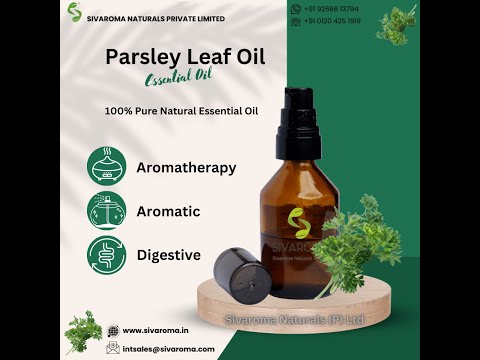 Parsley Leaf Oil