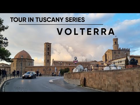 VOLTERRA || Walking Tour in Volterra, Tuscany, Italy