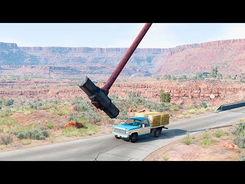 Mobil Vs Hammer #4 - BeamNG Drive