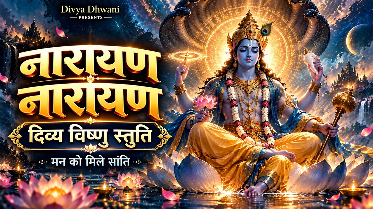ॐ नमो नारायणाय 🪷 हृदय को छू लेने वाली श्री हरि स्तुति |