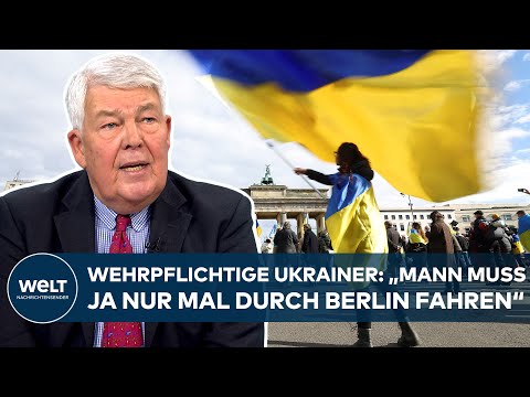 PUTINS KRIEG: Geflüchtete Ukrainer in Westeuropa - „Es müsste eine Wehrpflicht greifen“
