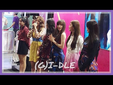 180930 (G)I-DLE -  한(-) HANN (behind selfie version)