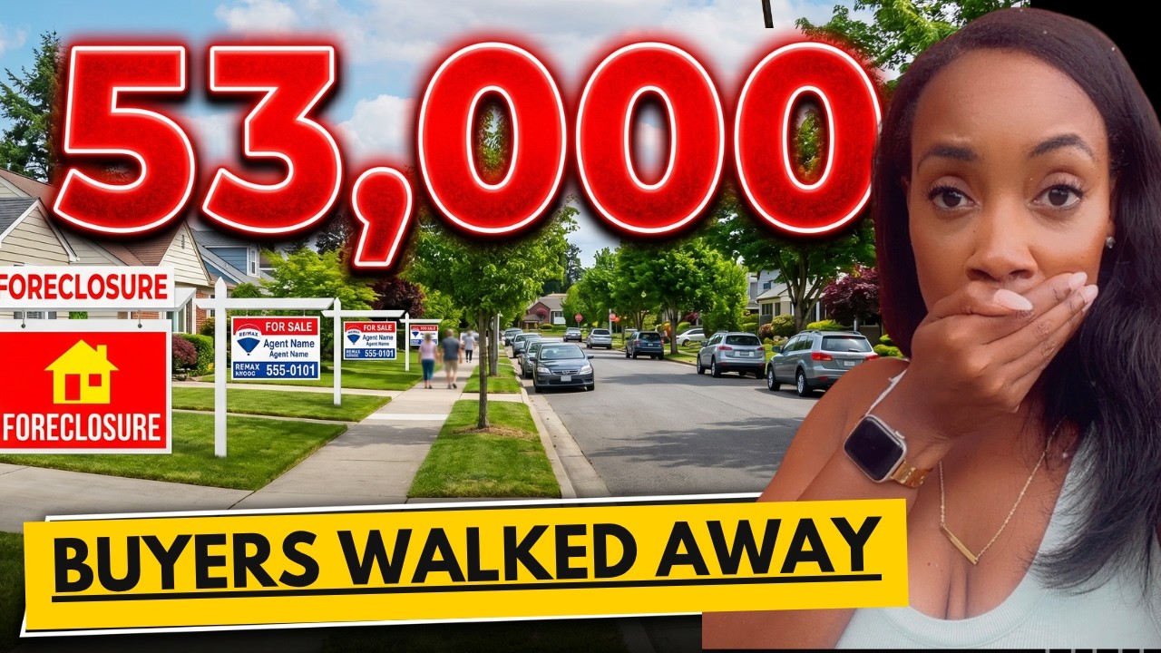 50,000 Buyers Just Walked Away: Is the Housing Market Crashing? Distressed Sellers in Trouble!