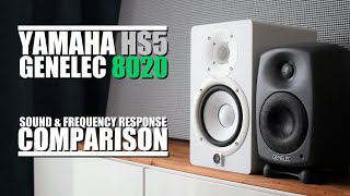 Video thumbnail for Genelec 8020D  vs  Yamaha HS5  ||  Soun & Frequency Response Comparison by DSAUDIO.review