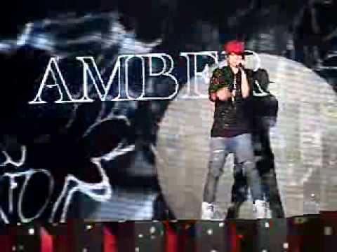 f(x) amber showcase cam - solo rap