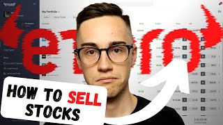 How to sell a stock on eToro? 2023 eToro tutorial