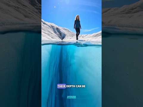 Glacier puddle #science #sciencefacts