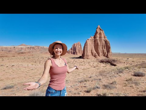 Road trip through Capitol Reef National Park Utah