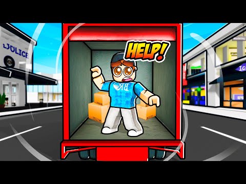 I Got TRAPPED In A MOVING TRUCK... Where It Took Me Was EVIL (Roblox Brookhaven)