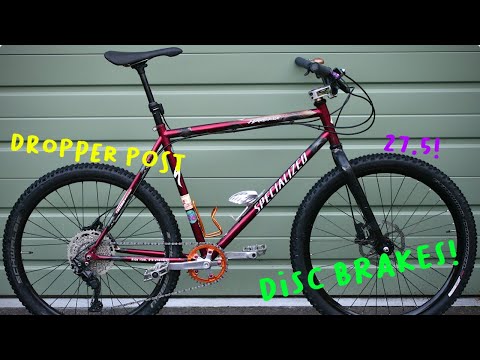 1999 Specialized Hardrock resto-mod! Disc brake conversion Retro Mountain Bike