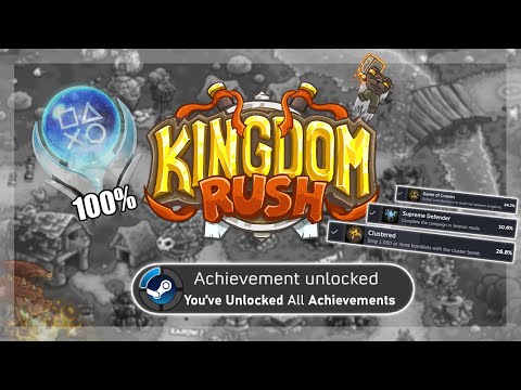 I 100% Kingdom Rush in 24 HOURS. IT WAS BRUTAL.