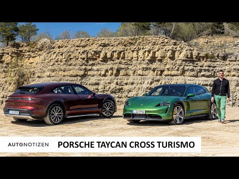 Porsche Taycan Cross Turismo: Mit dem Elektroauto ins Gelände | Test | Review | Fahrbericht | 2021