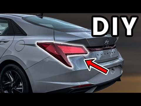 DIY (2021 - 2025) Hyundai Elantra Tail Light Removal | How To Remove Hyundai Elantra Tail Lights