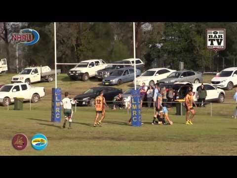 2015 NHRU Round 6 Premier 1 Highlights - Lake Macquarie v Southern Beaches