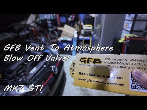 GFB's New VTA Blow Off Valve is Sick! | MK7 GTI |