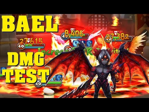 BAEL TOP DMG, SUMMONERS WAR SKY ARENA!!!