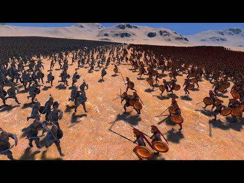15.000 Spartans vs. 25.000 Persians | Ultimate Epic Battle Simulator