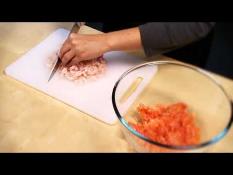 Smoked salmon with prawn mousse recipe from Waitrose