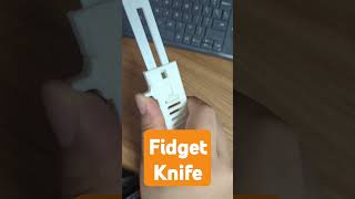 Fidget Knife, based on @uhltimate , but done from scratch #3dprinting #satisfying