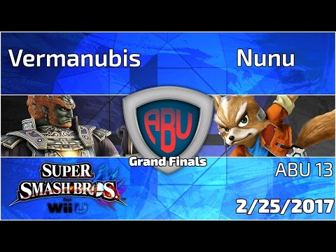 ABU Monthly 013: Vermanubis vs Nunu - SSB4 Singles Grand Finals