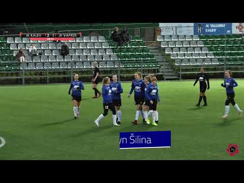 Naiste Meistriliiga 19. voor: JK Tallinna Kalev – Pärnu JK Vaprus 7:2 (07.11.2020)