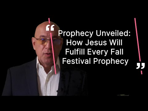 Session 42- A Recap of How Jesus Will Fulfill the Prophecies Concealed in the Jewish Fall Festivals