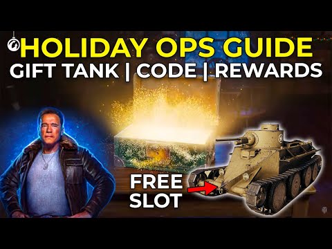 Code, Free Tank, Rewards and More - Holiday Ops 2022 Guide | World of Tanks Christmas 2022
