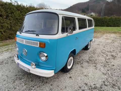 Beautiful Volkswagen Transporter from 1973. (VW T2b 1600cc 8 seater)