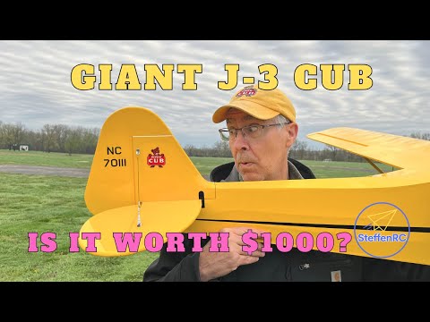 Piper J-3 Cub 10cc PNP from Hanger 9 complete review and maiden flight