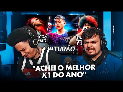 NEO E TORVI REAGEM ÀS 50 MELHORES RIMAS DAS BATALHAS EM 2024 pt2