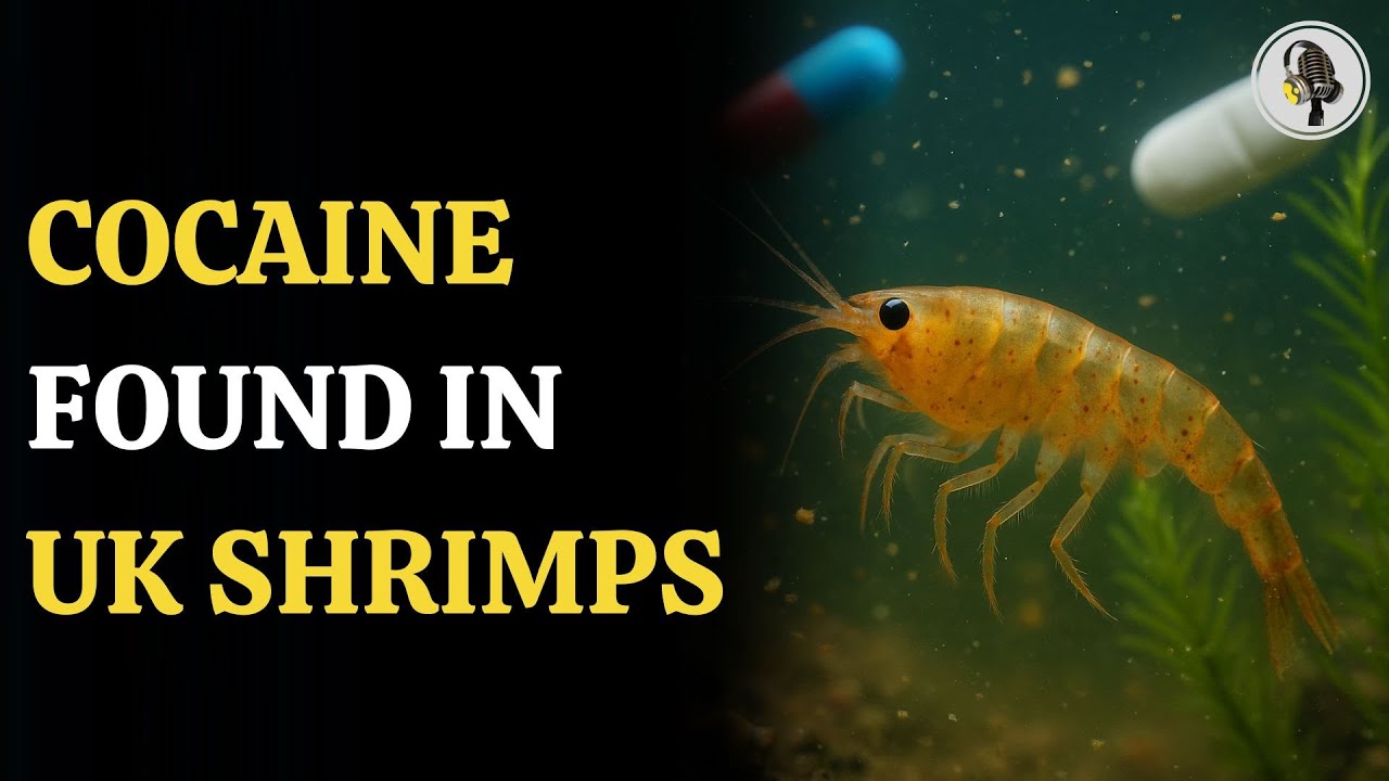 Cocaine and Pesticides Detected in UK Freshwater Shrimps | WION Podcast