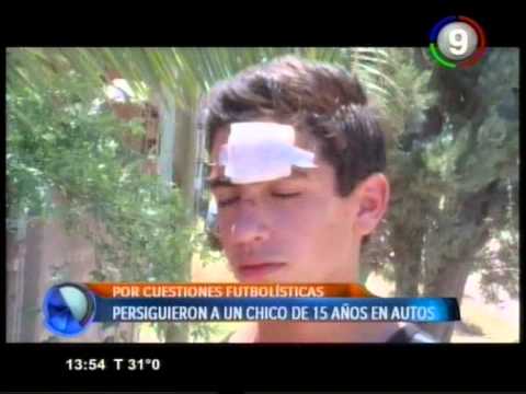 Canal 9 Bahía Blanca - Violencia a un padre y su hijo