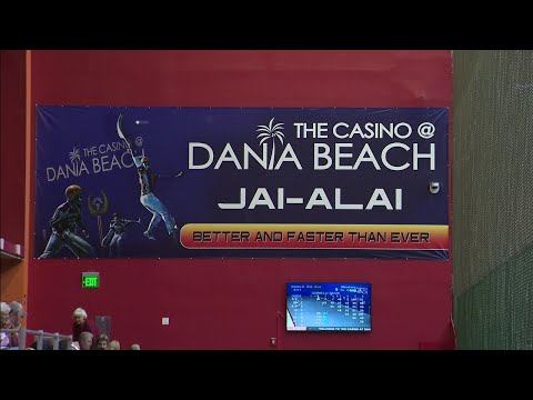 Sunday is final day for jai alai inside Casino at Dania Beach