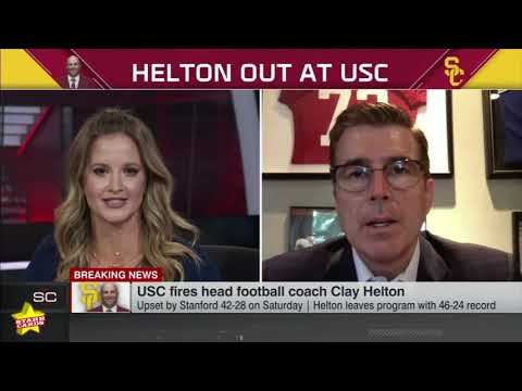 ESPN's Rece Davis not surprised USC fired coach Clay Helton after Trojans upset by Stanford