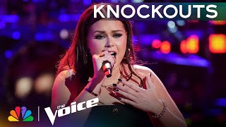 Olivia Minogue&#39;s Haunting Version of Evanescence&#39;s &quot;Bring Me to Life&quot; | The Voice Knockouts | NBC
