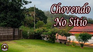 Som de CHUVA com TROVÕES no SÍTIO para Dormir