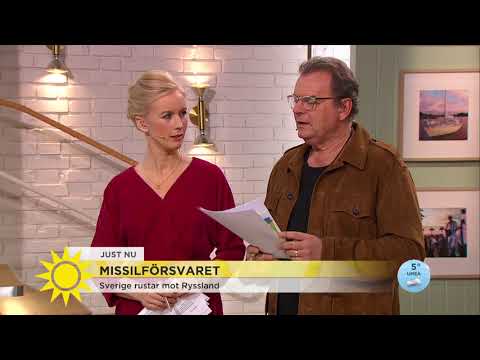Pihlblad om missilförsvaret: "Kostnaderna kommer säkert öka" - Nyhetsmorgon (TV4)