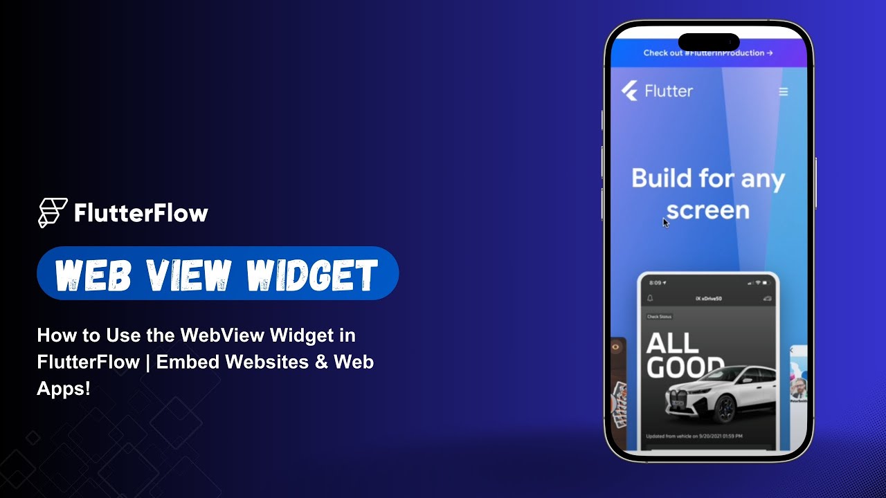 How to Use the WebView Widget in FlutterFlow | Embed Websites & Web Apps!