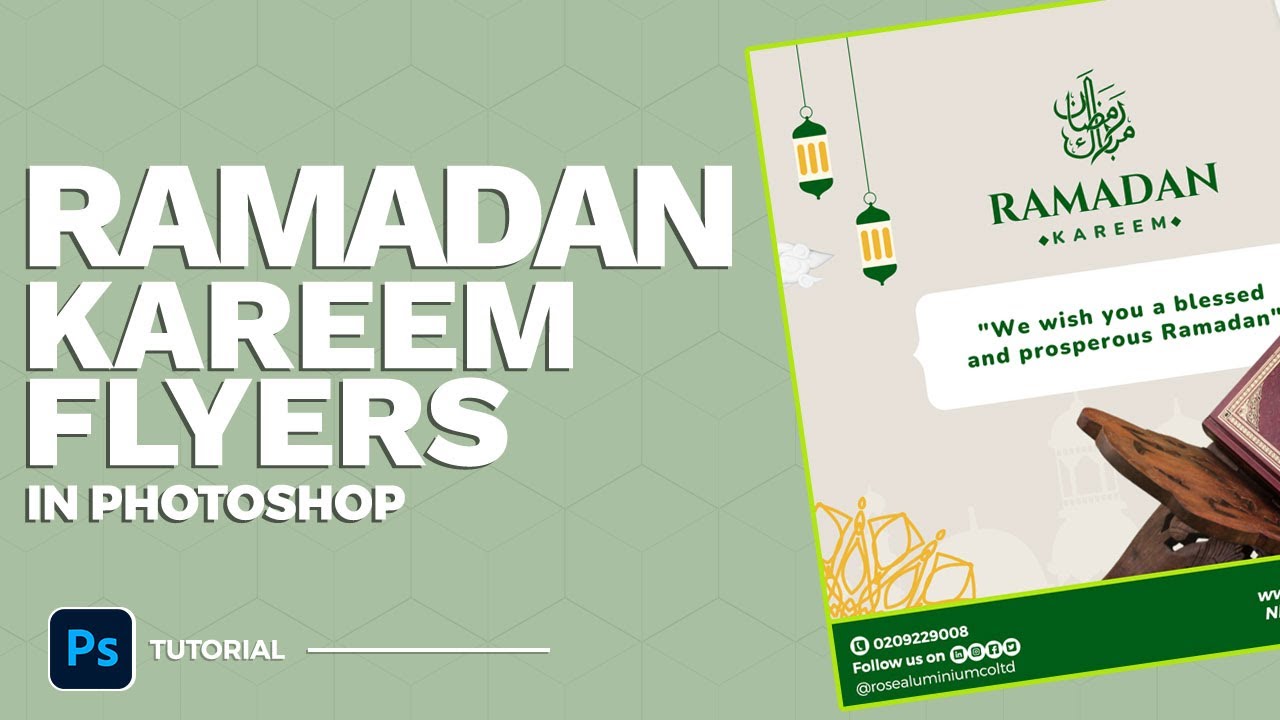 How to Design Stunning Ramadan Kareem Flyers in Canva 🌙✨#EidMubarak #CelebrateTogether