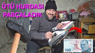 ⚡ "Hurda Ütüyü SÖKTÜM! Değerli Metaller Çıktı mı?" #hurda #scrap #geridönüşüm #e