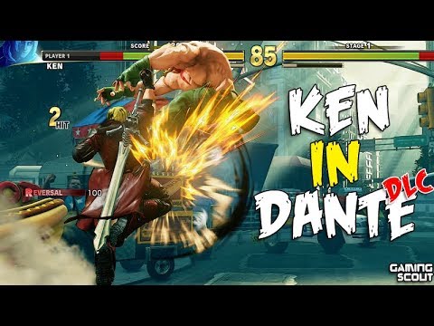 DLC - Ken in Dante Costume SFV Arcade Edition 2018 - R7 250x 1GB - Medium Setting