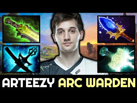 ARTEEZY trying Full Magic Build Arc Warden with Ethereal Blade 7.30d Dota 2