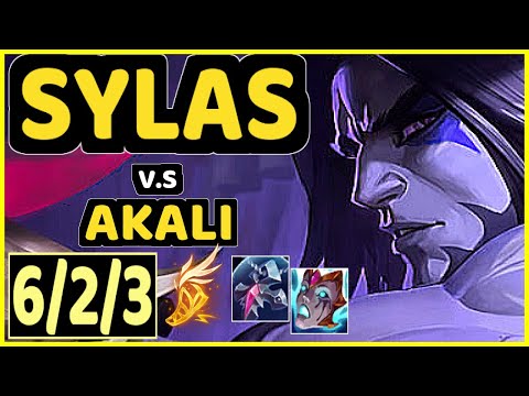 NOMANZ (SYLAS) vs AKALI - 6/2/3 KDA MID GAMEPLAY - EUW Ranked MASTER