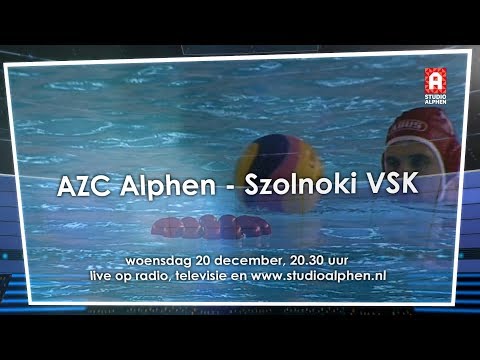 Promo: AZC Alphen - Szolnoki VSK live op Studio Alphen