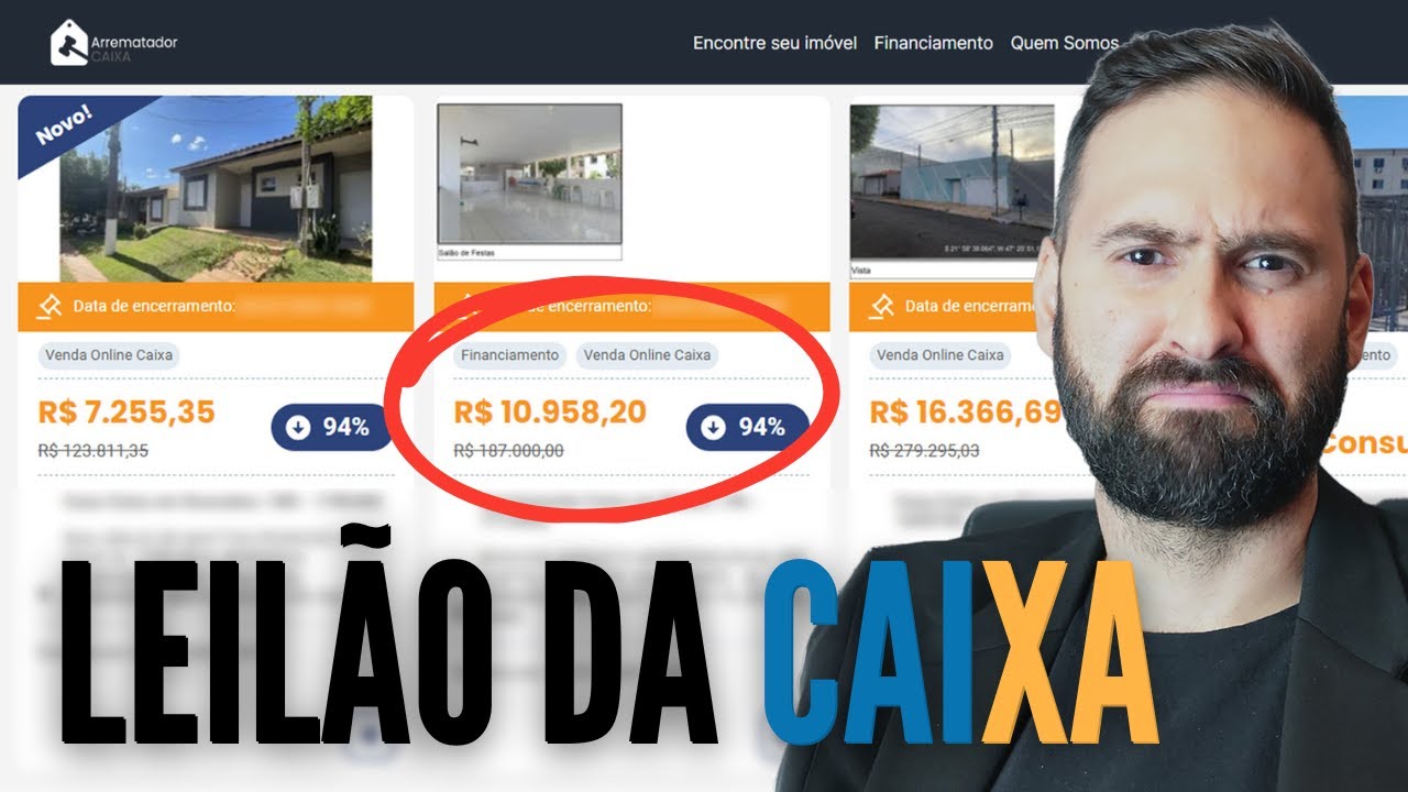 Quanto você precisa para começar nos leilões da Caixa