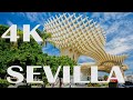 Sevilla 4K | DRONE | Andalusia | Spain  🚤⛱🏝