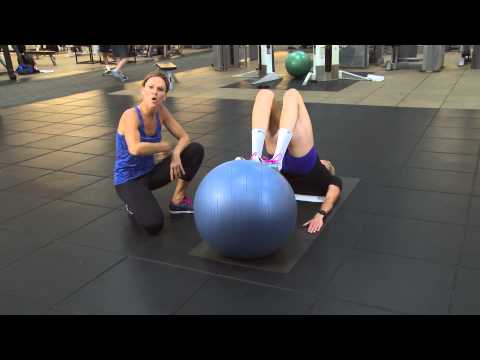 Kerri Walsh Jennings workout tips - The Ball Roll Out